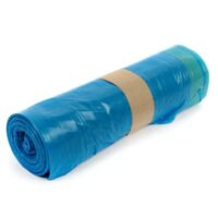 Blaue Müllsäcke
