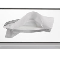 Kosmetikchrom Kosmetiktuchspender chromfarbig Kunststoff