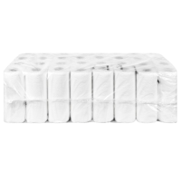 Kr2 Großpackung Toilettenpapier in Folie eingeschweißt, ideal für Gastronomie und Hotelbedarf – ca. 40 Rollen.