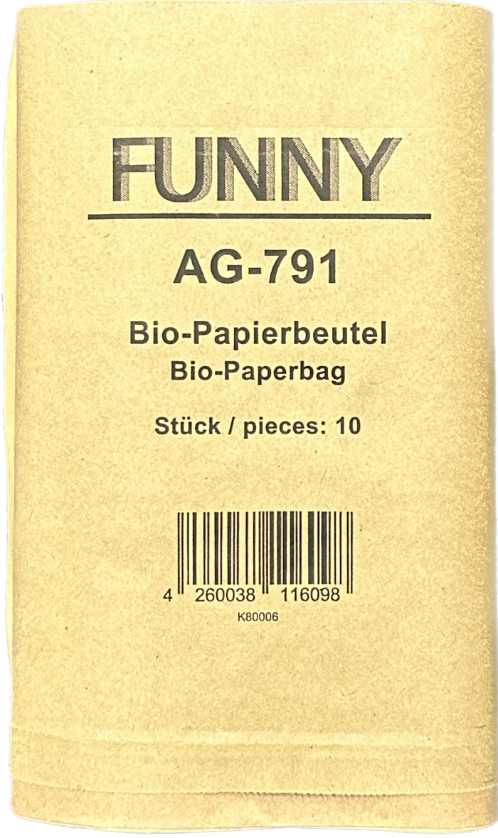BIO-Papierbeutel 10 l braun