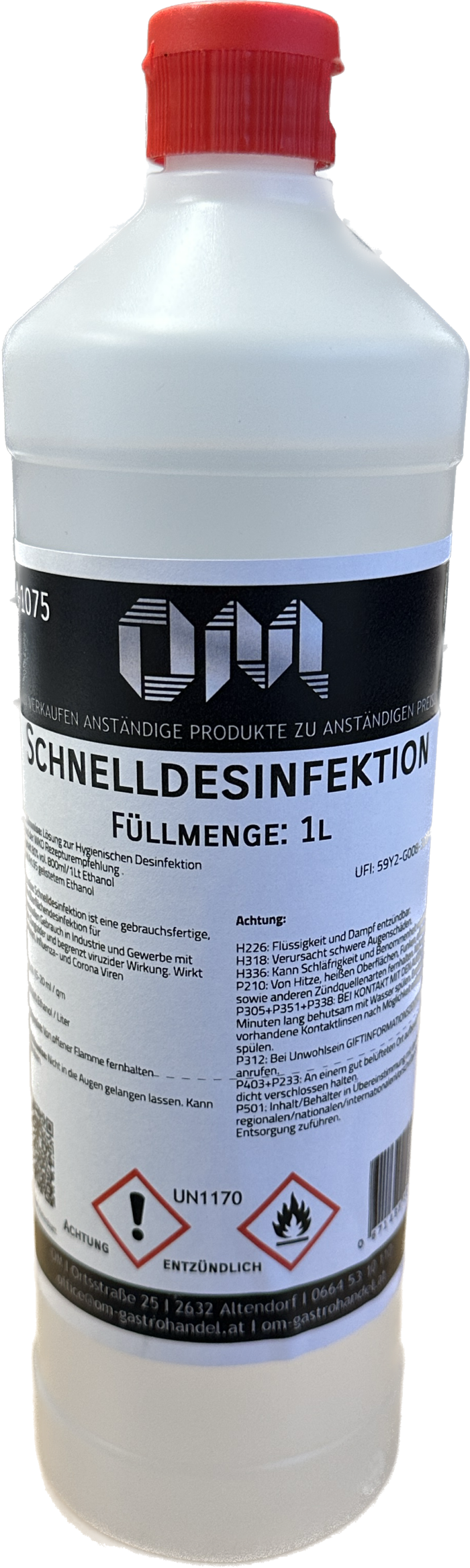 Schnelldesinfekt 1l Schnelldesinfektion 1L