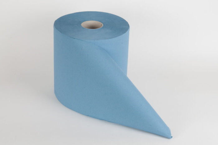 Industrierolle 26x38cm 3-lagig recycling blau