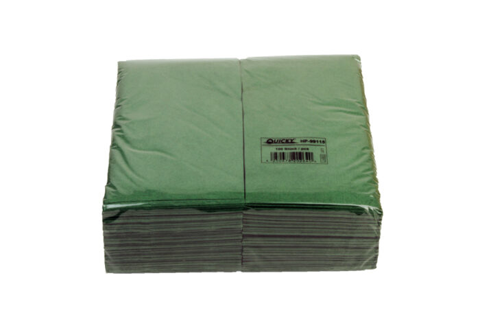 99115-1024×680 Servietten 40×40cm 2-lagig 1/8 Falz grün