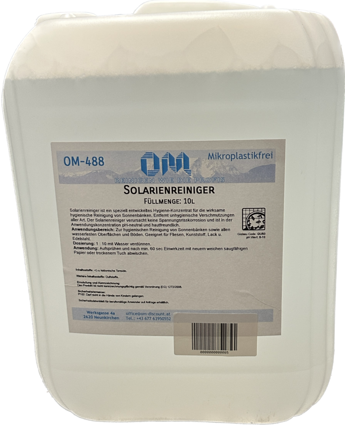 Solarreinger Solarienreiniger 10 l