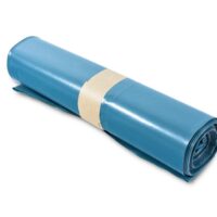 Blaue Müllsäcke