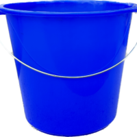 Haushaltseimer Rot oder Blau 10L