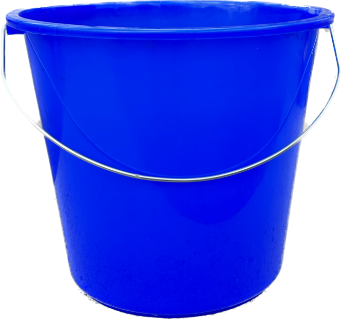 Haushaltseimer Rot oder Blau 10L