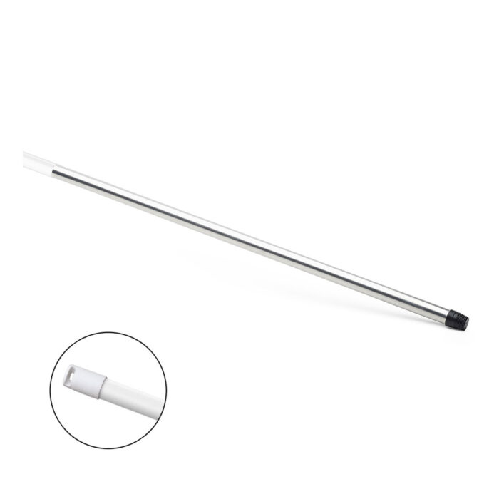 HACCP Aluminium-Stiel weiß 140 cm