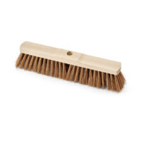 Saalbesen Poly-Kokos Sattelholz mit Stielloch 40cm