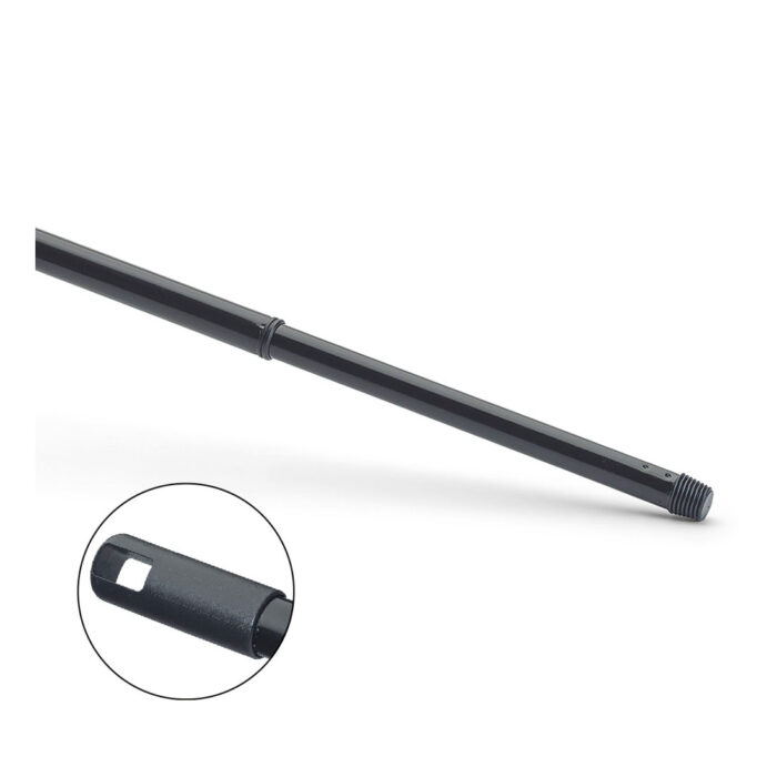 Teleskopstiel Metall Epoxy beschichtet 75-130 cm,schwarz