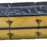 Groß1 Padschwamm 10er-15x7x4 cm, Farbe: gelb/schwarz