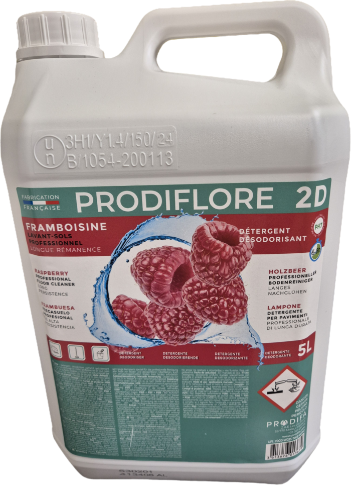 Himbeere LAVANT SOLS HIMBEERE Bodenwischpflege 5l Prodiflore 2D