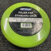 Carwaxx Polierpad Standard grün Doppelpack
